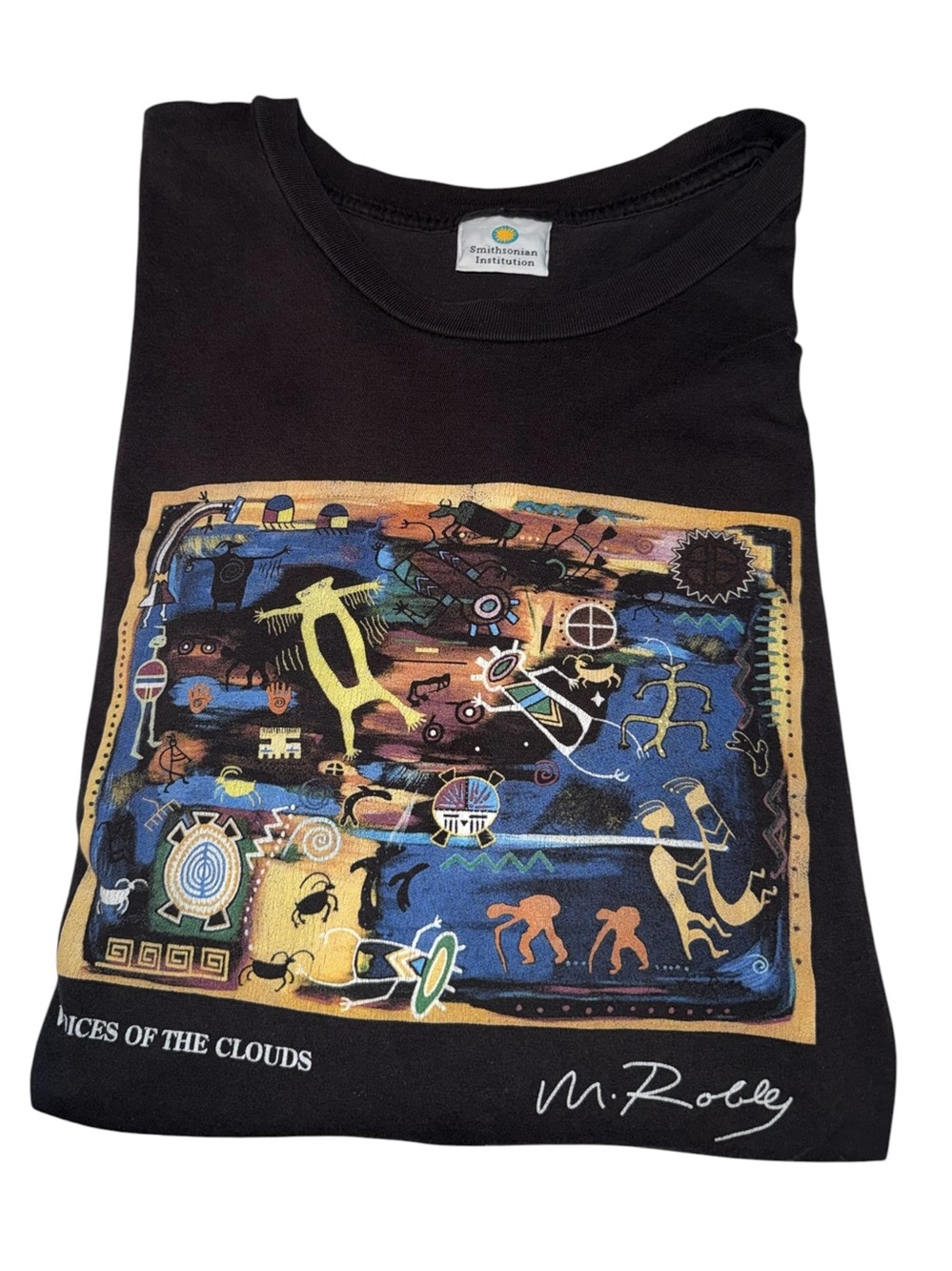 MITCHELL ROBLES Rock Art “Voices of the Clouds” vintage s/s tee